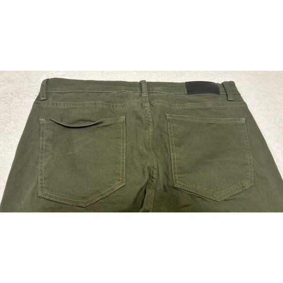Reset Men’s Jeans Size 34x32 Green Slim Fit Stretch Mid Rise Straight Leg - Picture 8 of 9
